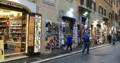 commercio centro Roma