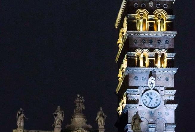 Impianto di illuminazione artistica della Basilica di Santa Maria Maggiore