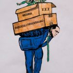 Berlusconi lascia Palazzo Grazioli, l’ultima opera della Street Artist Laika
