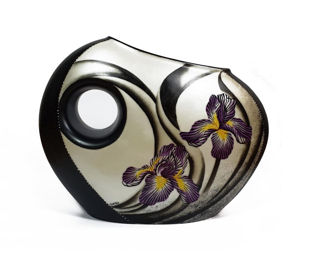 Haiku Vaso Iris
