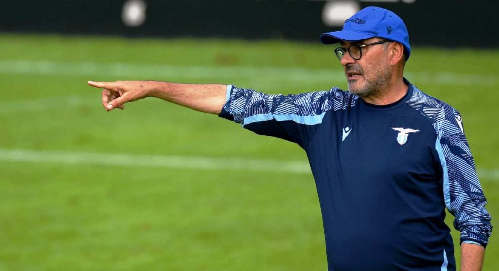 Sarri - ph profilo ufficiale Lazio