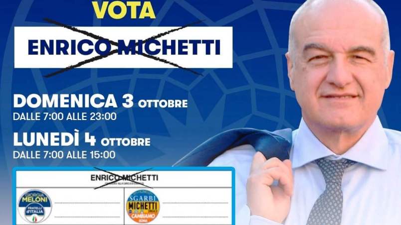 Michetti slogan - ph profilo fb
