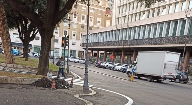 rifacimento di piazza Indipendenza ph Comune Roma