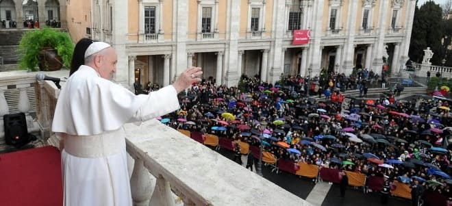 papa campidoglio saluto ph Comune di Roma