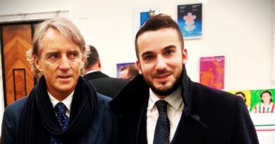 L’ex ct Roberto Mancini protagonista al Coni