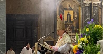 Alla Minerva la solenne liturgia per San Tommaso d’Aquino presieduta dal Cardinale Mamberti