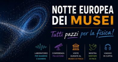 Notte Europea dei Musei – “Tutti Pazzi per la Fisica!”: scienza, laboratori e osservazioni astronomiche aprono le porte al pubblico
