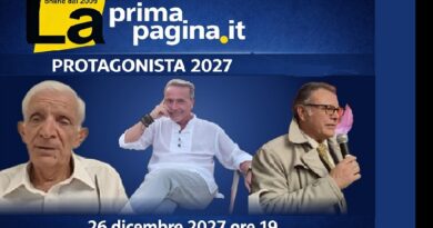 Premio “La Prima Pagina Protagonista 2027”: annunciati Pino Livadoti, Lucio Di Mauro e Rino Logiacco. Il riconoscimento ai founder del quotidiano Premio “La Prima Pagina Protagonista 2027”: annunciati Pino Livadoti, Lucio Di Mauro e Rino Logiacco. Il riconoscimento ai founder del quotidiano