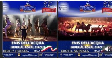 All’International Circus Festival of Italy, Imperial Royal Circus con Enis Dell’Acqua